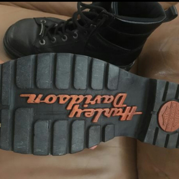 HARLEY-DAVIDSON "FLAME" LACE-UP BOOTS - Picture 3 of 5